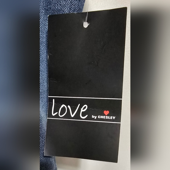 Chesley Women's Denim Sundress Front Button Blue Jean Size M - Picture 5 of 6